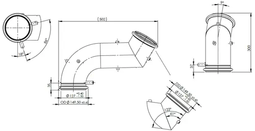 TUBE pour DAF