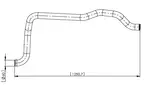Water Coolant Pipe for MAN