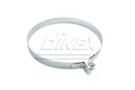 Pipe & Silencer Bracket, Ø=284 / L=40 mm, ALU
