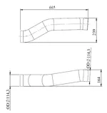 Pipe for Scania