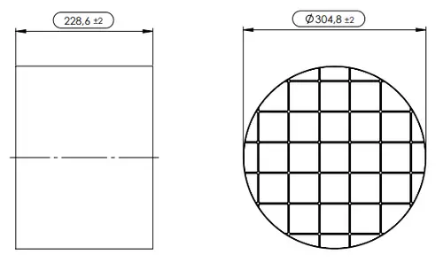 DPF Core for Volvo (8AI007)
