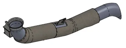 Pipe for Iveco