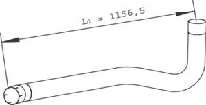 Pipe for Iveco
