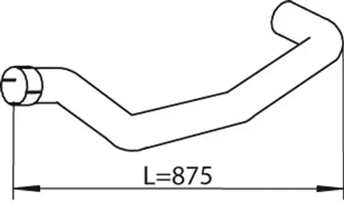 Pipe for MAN