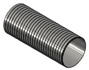 Exhaust Flex, D3S for Kenworth