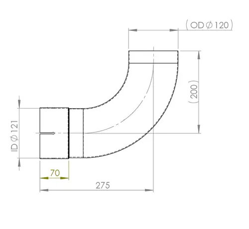Pipe for MAN