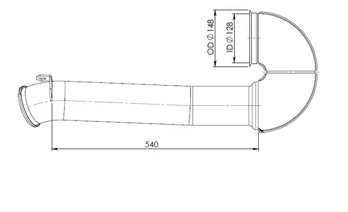Pipe for DAF
