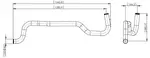 Water Coolant Pipe for MAN